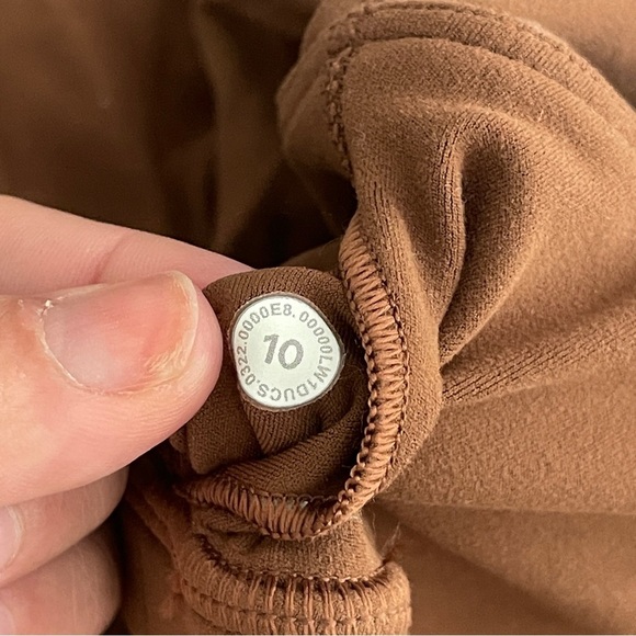 Lululemon Align Waist-Length Tank Top Roasted Brown Nulu workout stretch - Picture 3 of 5